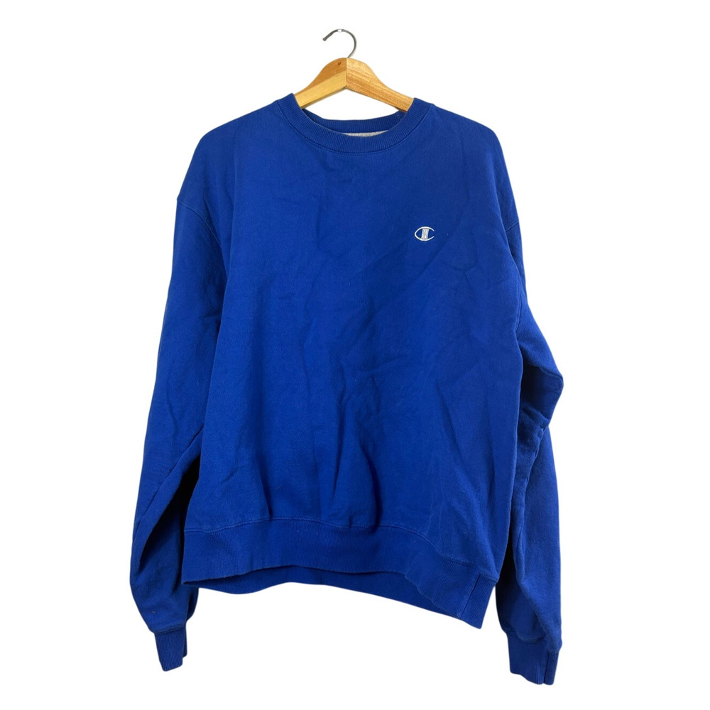 Vintage Blue Unisex Champions Sweatshirt L
